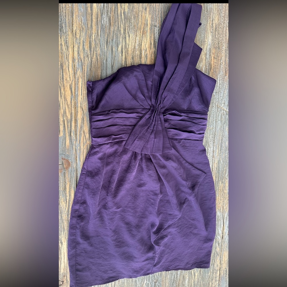 Trixxi one shoulder mini dress size 7
